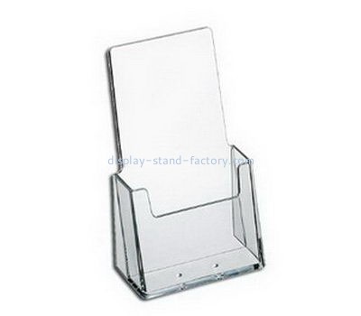 Clear acrylic supplier custom fabrication card display rack NBD-285