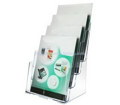 Acrylic display stand manufacturers custom lucite fabrication office file organizer NBD-293