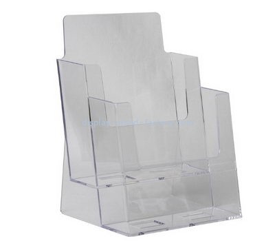 Perspex manufacturers custom plastic acrylic fabrication brochure stands NBD-311