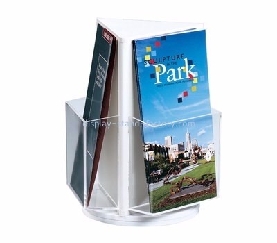 Perspex manufacturers custom acrylic tri fold brochure holder NBD-368