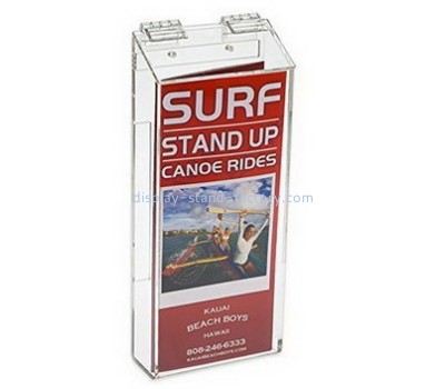Acrylic supplier custom outdoor waterproof brochure pamphlet holder NBD-380