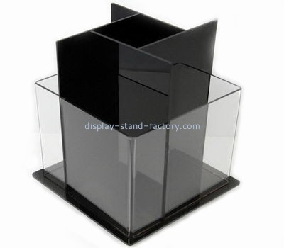Acrylic items manufacturers custom plexiglass fabrication pamphlet display holder NBD-395