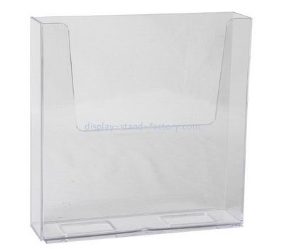 Acrylic products manufacturer custom plastic magazine rack holder display stands NBD-396