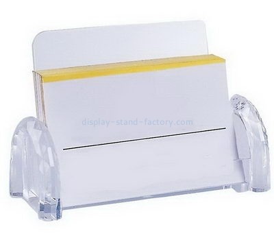 Acrylic display supplier custom perspex business card holder for desk NBD-403