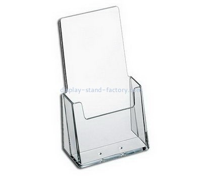 Acrylic display factory custom lucite fabrication display stands for brochures NBD-420