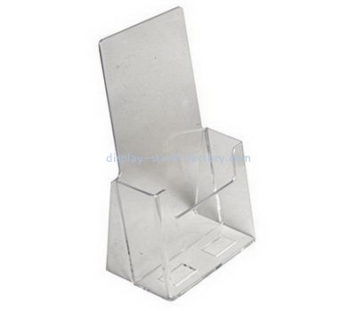 Shop display stands suppliers custom acrylic brochure size literature holder NBD-419
