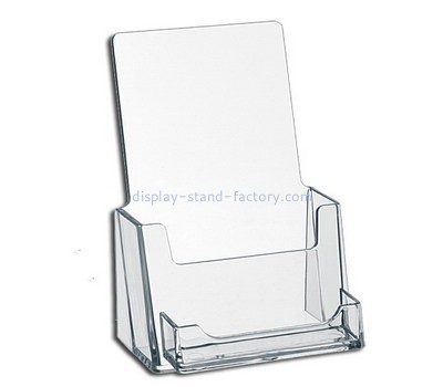 Acrylic manufacturers custom designs acrylic card holder display stand NBD-421