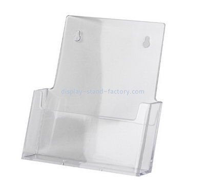 Acrylic display manufacturers custom plexiglass brochure wall holders NBD-458