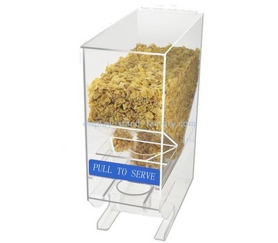 Acrylic display supplier custom lucite food display case NFD-067