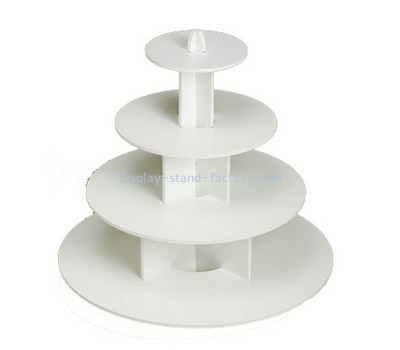 Shop display stands suppliers custom acrylic cupcake holder stand NFD-081