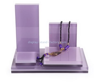 Plastic manufacturing companies custom acrylic retail jewelry display NJD-037
