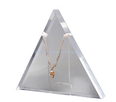 Display manufacturers custom lucite block necklace stand NJD-055