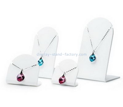 Customized acrylic jewelry necklace display NJD-071
