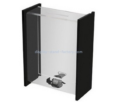 Bespoke transparent lucite donation boxes for sale NAB-452