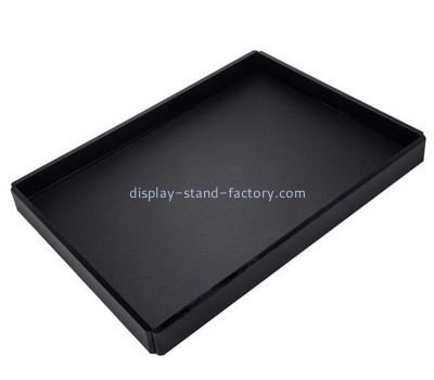 Bespoke black perspex serving trays STD-005