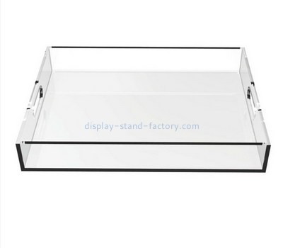 Bespoke clear acrylic large tray STD-012