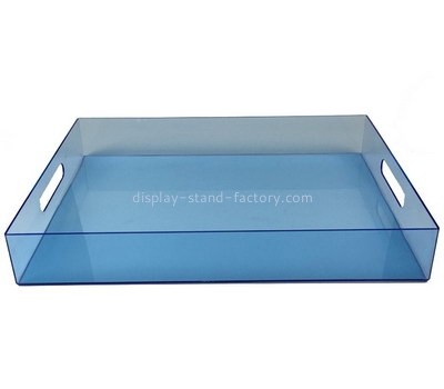 Bespoke acrylic clear serving tray STD-030