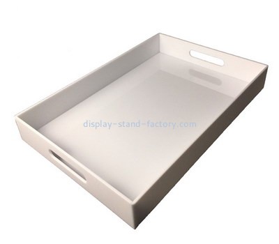Bespoke white acrylic bed tray STD-042
