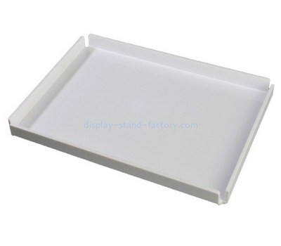 Bespoke white plastic serving trays STD-046
