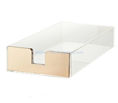 Bespoke clear acrylic tray rectangular STD-050
