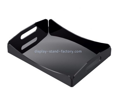 Bespoke acrylic outdoor serving tray with handles STD-073
