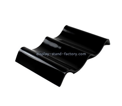 Customized acrylic black tray STD-075