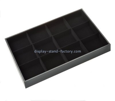 Bespoke black plastic tray STD-076