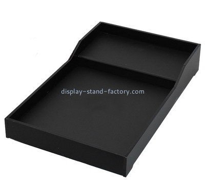 Bespoke black lucite tray STD-083