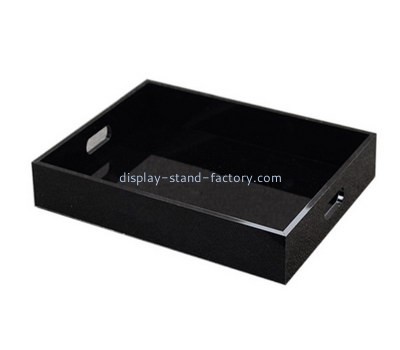Bespoke acrylic serving tray with handles STD-093
