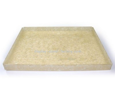 Bespoke gold acrylic bar tray STD-109