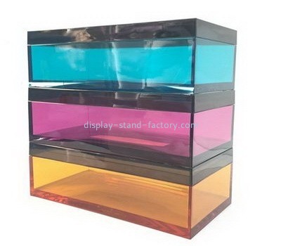 Bespoke acrylic house tissue box NAB-504