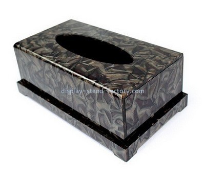Bespoke acrylic large tissue box holder NAB-512