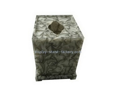 Bespoke acrylic vintage tissue box holder NAB-511