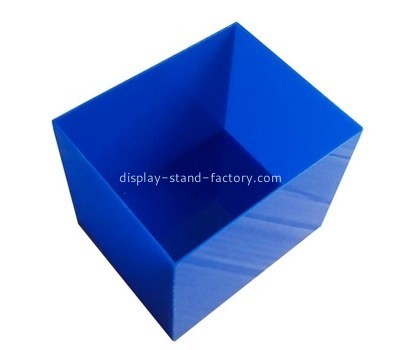 Bespoke acrylic blue storage boxes NAB-584