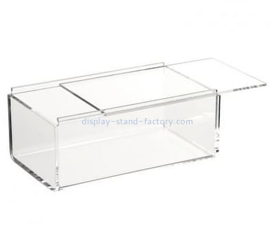 Bespoke acrylic sliding lid box NAB-590