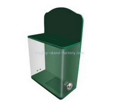 Customize green acrylic suggestion box NAB-644
