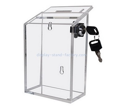 Customize clear perspex suggestion box NAB-693