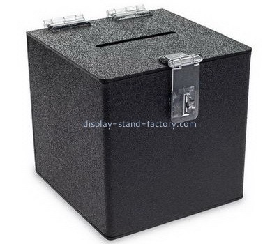 Customize black plastic collection boxes NAB-731