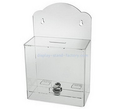 Customized wall mounted fundraising collection boxes NAB-754