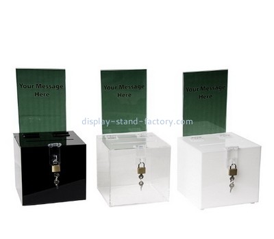 Lucite charity boxes wholesale NAB-788