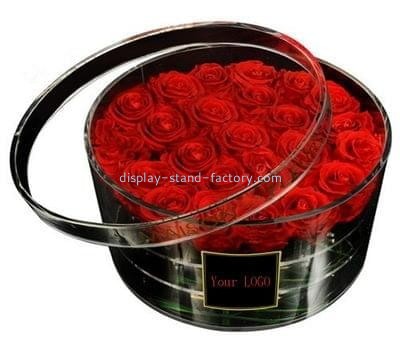 Customize acrylic flower gift box NAB-819