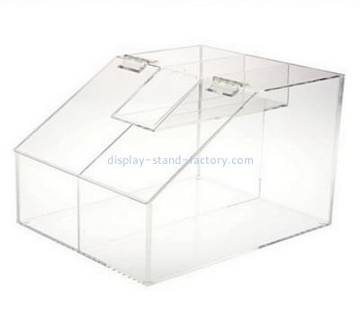 Customize acrylic counter display boxes NAB-827