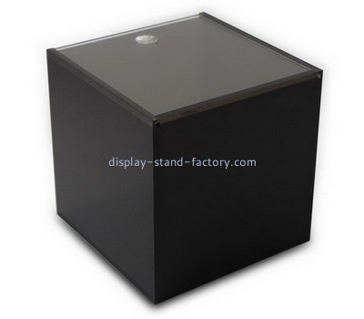 Customize black acrylic small boxes NAB-829
