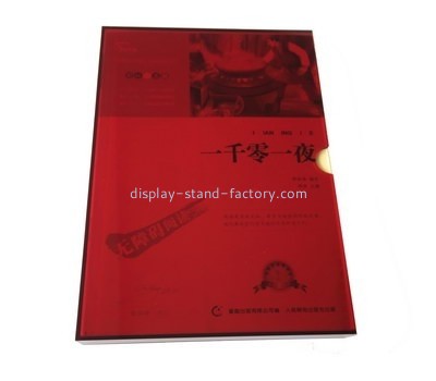 Customize acrylic slipcase box NAB-859