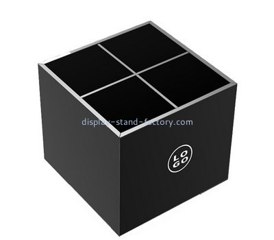 Customize black 4 compartment box NAB-872