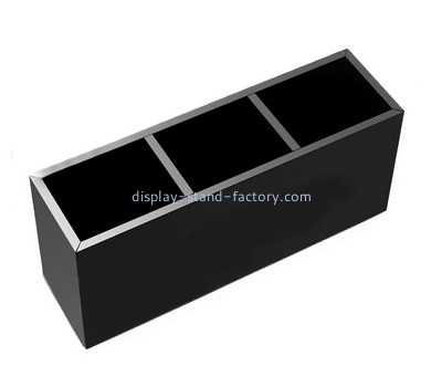 Customize black 3 compartment box NAB-874