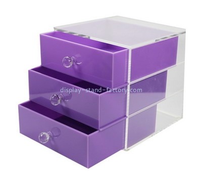 Customize acrylic vanity drawer organizer NAB-903