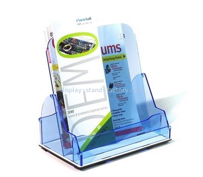 Customize acrylic tabletop brochure holder NBD-523
