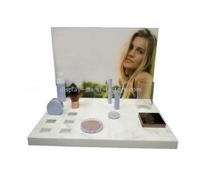 Customize lucite makeup display stand NMD-256