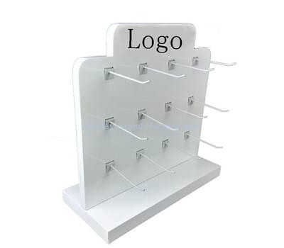 Customize lucite display rack for hanging items NMD-295
